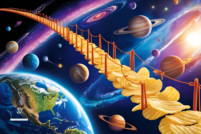 You are currently viewing Could Stacking All the World’s French Fries Build a Bridge to Space?